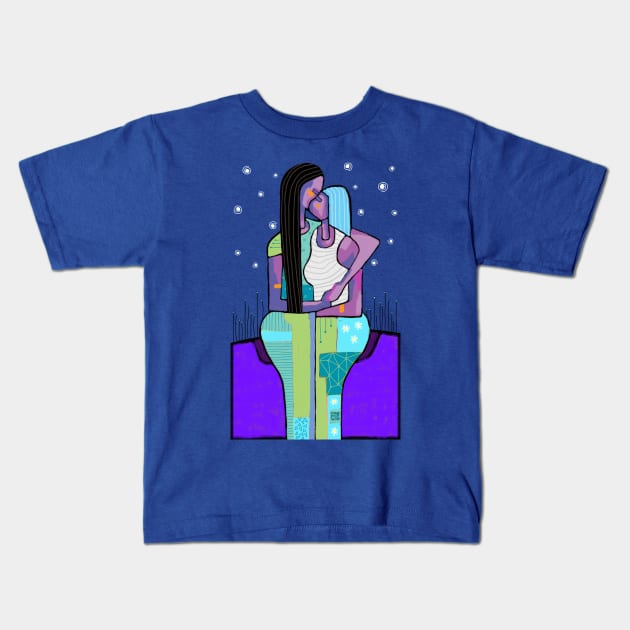 Eternal Kiss Kids T-Shirt by FabrizioX